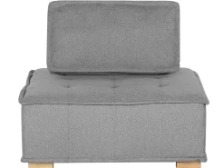Modular Fabric Sofa Set Grey Tibro