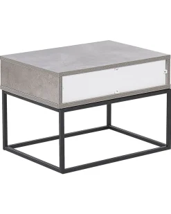 Nachttisch Betonoptik Rechteckig 41 X 55 Cm Cairo