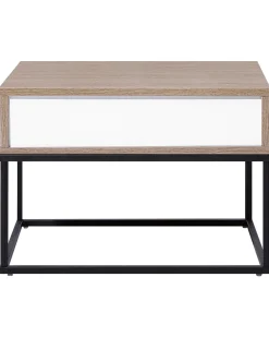 Nachttisch Dunkler Holzfarbton Rechteckig 41 X 55 Cm Cairo