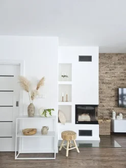 Nachttisch Teakholz Hellbraun 35 Cm Nampa