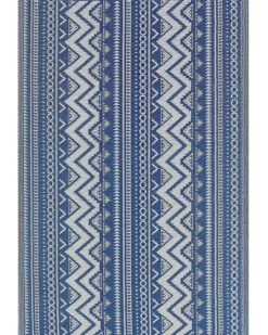 Outdoor Teppich Blau 120 X 180 Cm Geometrisches Muster Nagpur