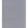Outdoor Teppich Blau 60 X 90 Cm Zickzack-Muster Kurzflor Mango