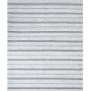 Outdoor Teppich Cremeweis / Grau 160 X 230 Cm Streifenmuster Kurzflor Bademli