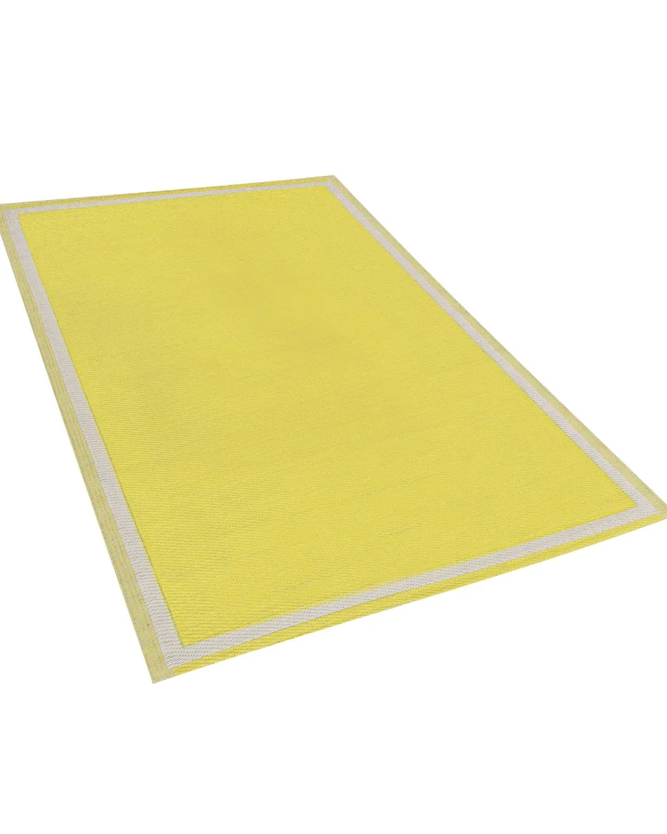 Outdoor Teppich Gelb 120 X 180 Cm Etawah