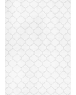 Outdoor Teppich Grau 160 X 230 Cm Marokkanisches Muster Zweiseitig Kurzflor Aksu