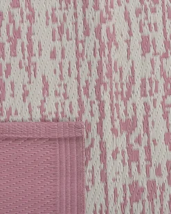 Outdoor Teppich Rosa Meliert 120 X 180 Cm Ballari