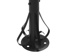 Pavillon Stahl Graphitgrau 368 Cm Safara