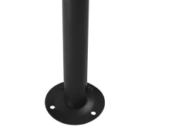 Pavillon Stahl Graphitgrau 350 Cm Portel