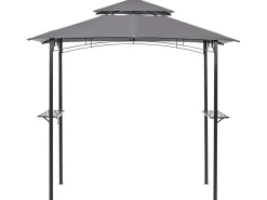 Pavillon Stahl Grau 240 X 148 Cm Naro