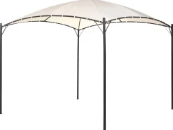 Pergola Stahl Beige 305 X 305 Cm Vomero