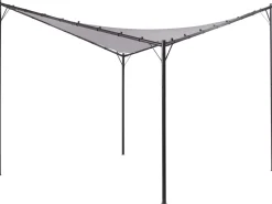 Pergola Stahl Grau 300 X 300 Cm Aventine