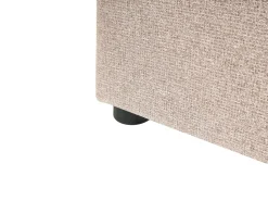 Polsterbett Beige Mit Bettkasten Hochklappbar 90 X 200 Cm Dinan