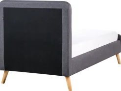 Polsterbett Dunkelgrau Lattenrost 90 X 200 Cm Rennes