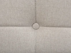 Polsterbett Leinenoptik Beige Elektrisch Verstellbar 80 X 200 Cm Duke