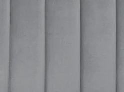 Polsterbett Samtstoff Grau 180 X 200 Cm Marville