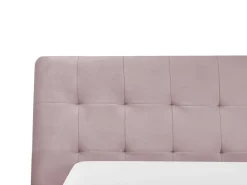 Polsterbett Samtstoff Rosa 160 X 200Cm Lille