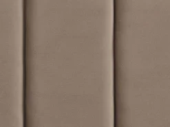 Polsterbett Samtstoff Taupe Lattenrost 180 X 200 Cm Villette