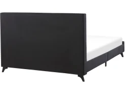 Polsterbett Schwarz Lattenrost 160 X 200 Cm Ambassador