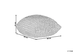 Pouf Gelb 50 Cm Conrad