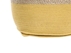 Pouf Gelb 44 X 44 Cm Kirama