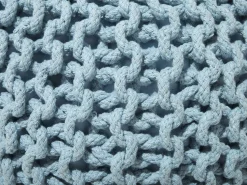 Pouf Hellblau 50 Cm Conrad