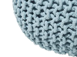 Pouf Hellblau 50 Cm Conrad