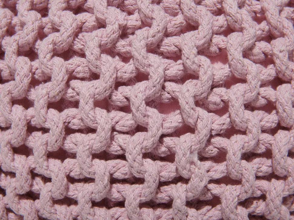 Pouf Rosa 40 Cm Conrad