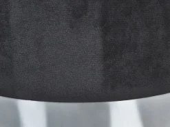 Pouf Samtstoff Mit Stauraum Schwarz 2Er Set Doris