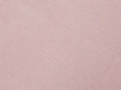 Pouf Samtstoff Rosa / Silber 36 Cm Rund Brigitte