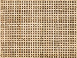 Rattan 4 Schubladen Kommode Helles Holz Perote