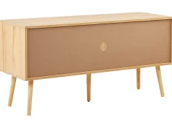 Rattan Tv-Mobel Helles Holz Perote
