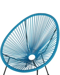 Rattanstuhl Kunststoff Blau O 70 Cm Acapulco Ii