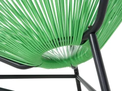 Rattanstuhl Kunststoff Grun O 76 Cm Acapulco