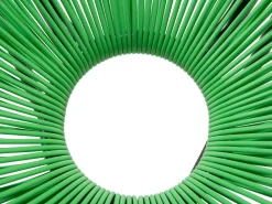 Rattanstuhl Kunststoff Grun O 76 Cm Acapulco