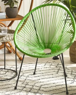 Rattanstuhl Kunststoff Grun O 70 Cm Acapulco Ii