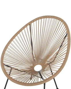 Rattanstuhl Kunststoff Naturlich O 70 Cm Acapulco Ii