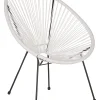 Rattanstuhl Kunststoff Weis O 70 Cm Acapulco Ii