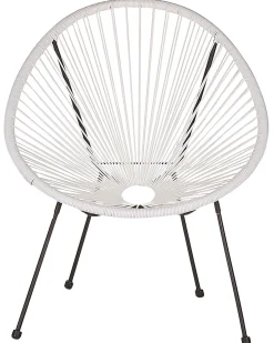 Rattanstuhl Kunststoff Weis O 70 Cm Acapulco Ii