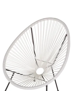 Rattanstuhl Kunststoff Weis O 70 Cm Acapulco Ii