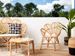 Rattanstuhl Naturlich Pfauform Florentine Ii
