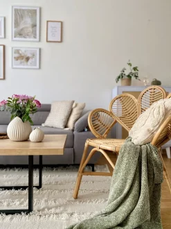Rattanstuhl Naturlich Pfauform Florentine Ii
