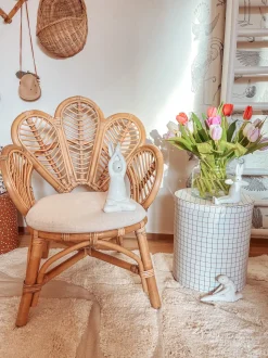 Rattanstuhl Naturlich Pfauform Florentine Ii
