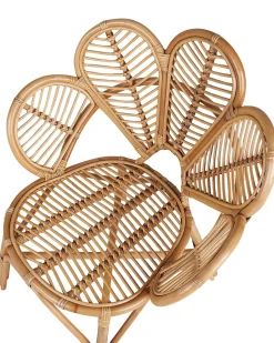 Rattanstuhl Naturlich Pfauform 2Er Set Florentine Ii