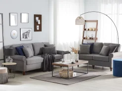 Regal Dunkler Holzfarbton 5 Facher Mobile Trio