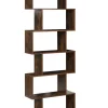 Regal Dunkler Holzfarbton 6 Facher Valdosa