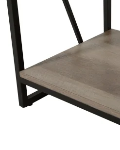 Regal Dunkler Holzfarbton 5 Facher Forres