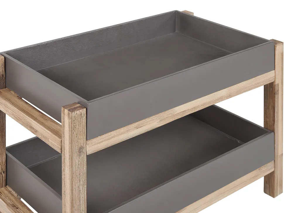 Regal Faserzement Grau 2 Facher Oliena