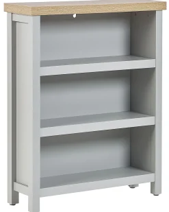 Regal Grau / Heller Holzfarbton 3 Facher Clio