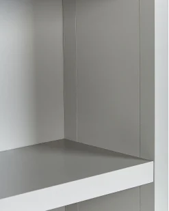 Regal Grau / Heller Holzfarbton 3 Facher Clio