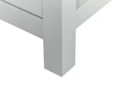 Regal Grau / Heller Holzfarbton 4 Facher Clio